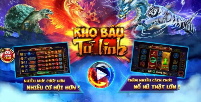 Bật mí cách chơi game slots Kho Báu Tứ Linh Go88 chuẩn xác
